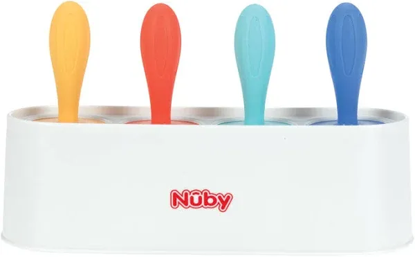 Nuby Stick Pops Silicone Popsicle Molds for Toddlers and Babies