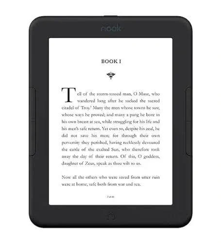 Barnes and Noble Nook Glowlight 4 eReader 6&#034; 32GB BNRV1100