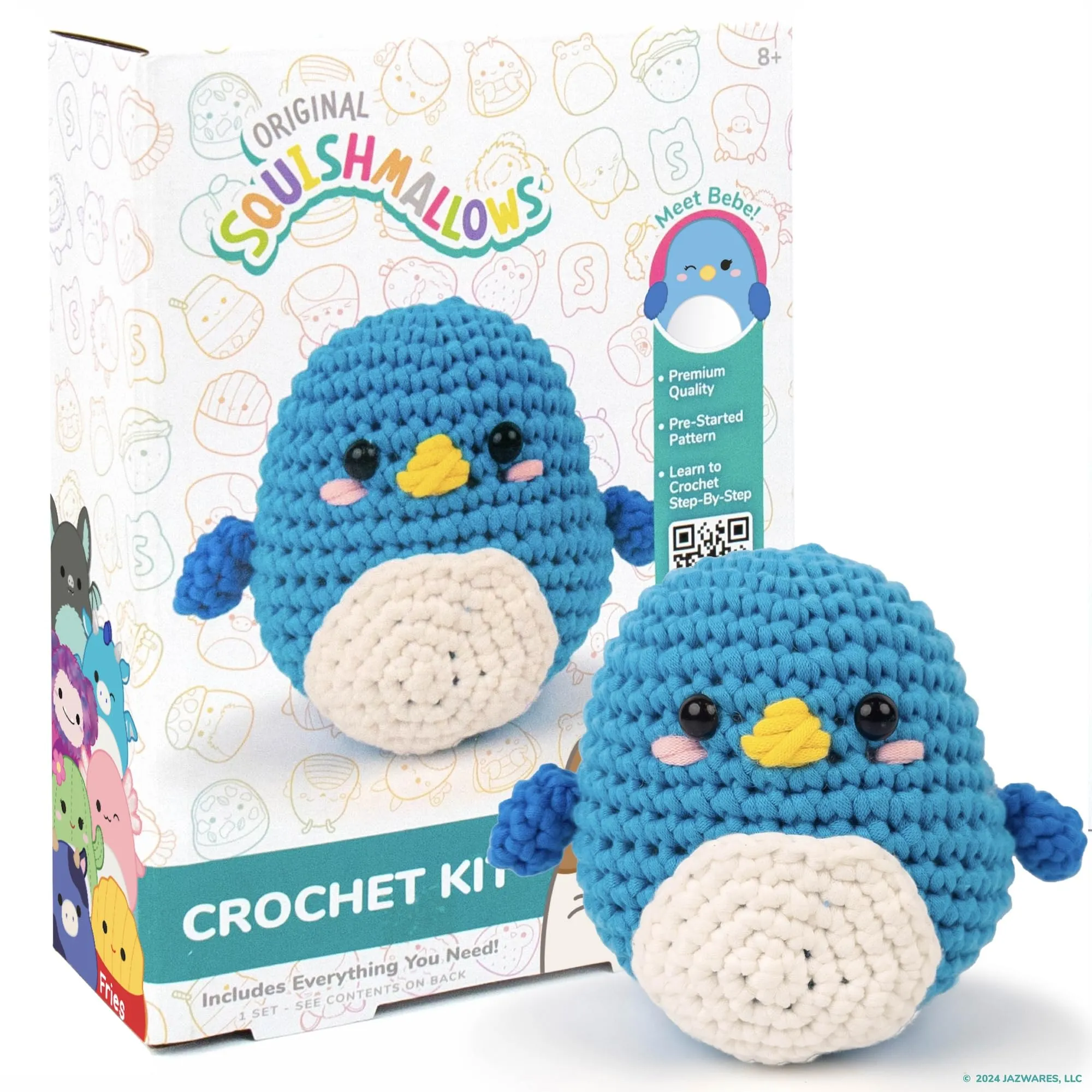 Squishmallow Bebe Crochet Kit