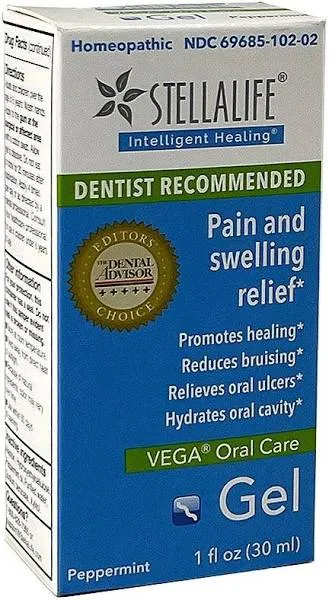 VEGA Oral Gel: Dry Socket, Dry Mouth, Canker Sore, Tooth Extraction, Gum Surg...