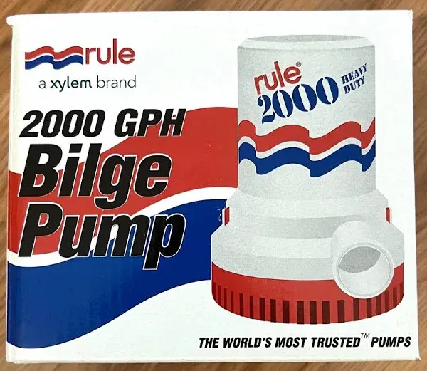 Rule 2000 GPH Bilge Pump