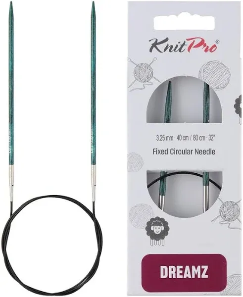 Knitter's Pride-Dreamz Fixed Circular Needles 32"