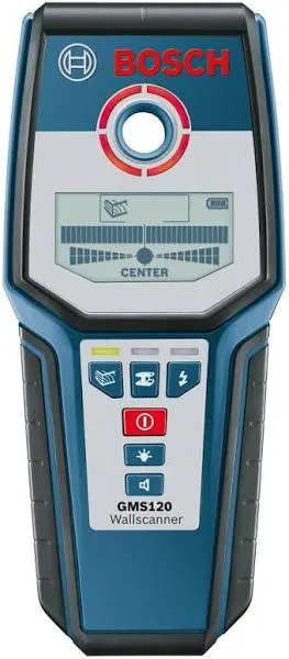 Bosch GMS 120 Professional Live Cable Detector With Centre Finder BSH601081000