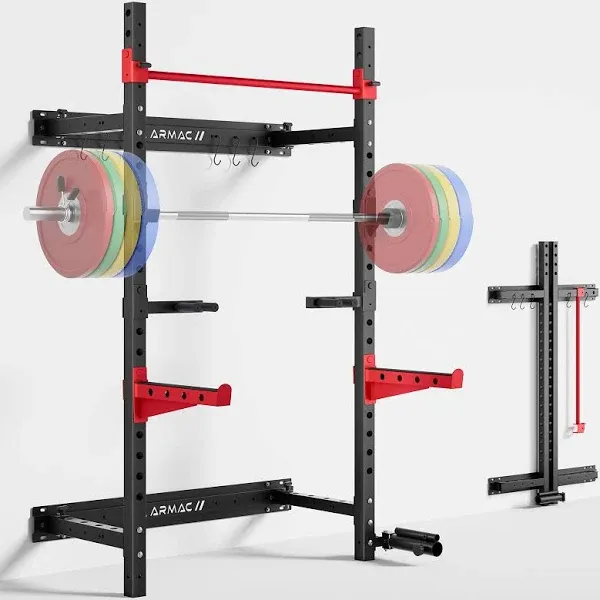 Armac Folding Wall Mounted Squat Rack