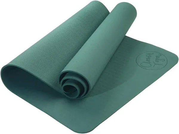 Clever Yoga Mat Eco Friendly Recyclable Non-Slip Durable TPE 6mm-1/4&#034; Thick