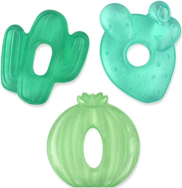 Itzy Ritzy® 3-Piece Cactus Water Teethers in Green | Bed Bath & Beyond