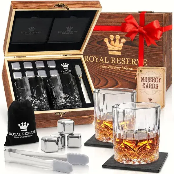 Royal Reserve Whisky Gift Set Cocktail Glasses