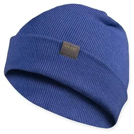 MERIWOOL Kids’ Beanie - Merino Wool Ribbed Knit Winter Hat for Boys and Girls