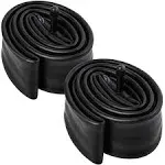 2-PCS 24&#034; Heavy Duty Bike Tire Tubes 24x1.75/2.25 AV32MM Schrader Valve 45/57...