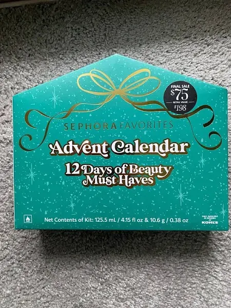 Sephora Favorites 12 Days of Beauty Must Haves Advent Calendar  SHIP NEXT DAY