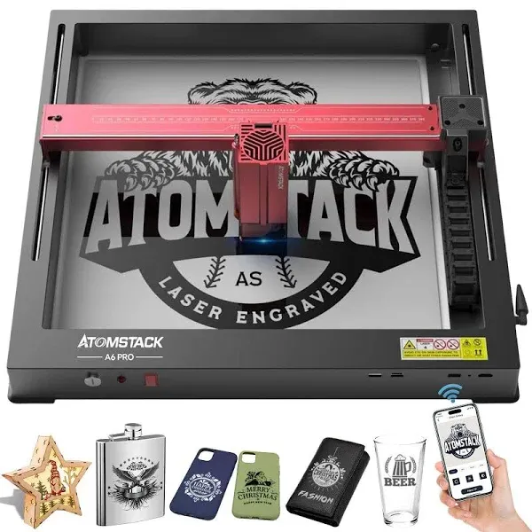 ATOMSTACK A6 Pro 40W Laser Engraver Engraving Laser Output Power CNC Desktop DIY