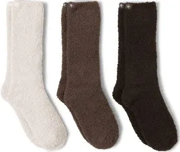 Barefoot Dreams Women's CozyChic 3 Pair Sock Set