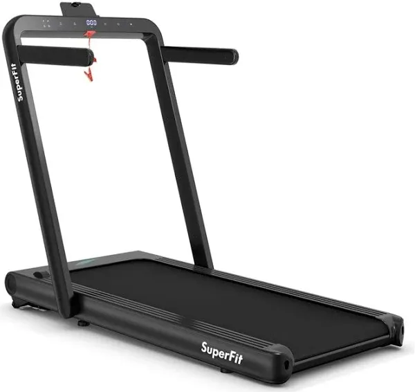 Costway 4.75HP 2 In 1 Folding Treadmill W/Remote APP Control