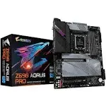 GIGABYTE Z690 AORUS PRO LGA 1700 Intel Z690 ATX Motherboard with DDR5, Quad M.2, PCIe 5.0, USB 3.2 Gen2X2 Type-C, WiFi 6, 2.5GbE LAN