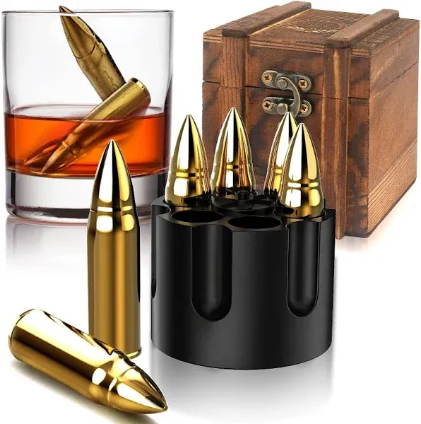 Chouggo Bullet Whiskey Stones Set