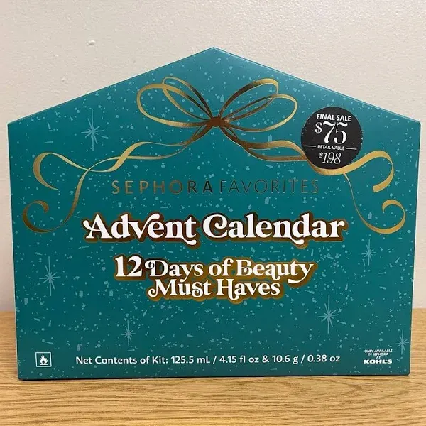 Sephora Favorites 12 Days of Beauty Must Haves Advent Calendar