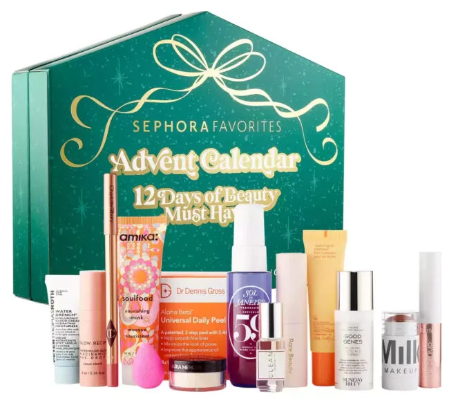 Sephora Favorites 2024 Advent Calendar 12 Days of Beauty Must Haves - LIMITED