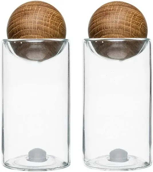 Sagaform Oval Oak Salt & Pepper Set