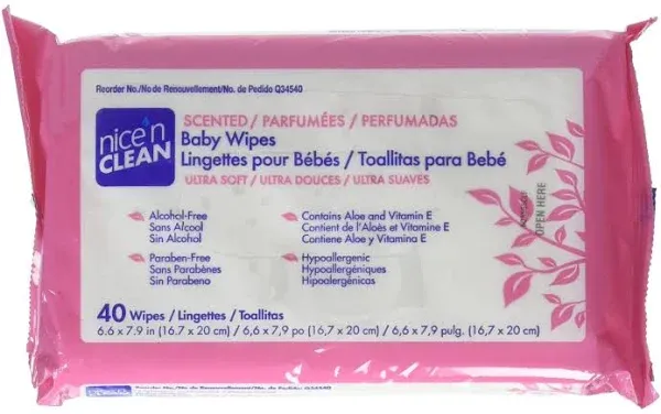 PDI Nice'n Clean Baby Wipes