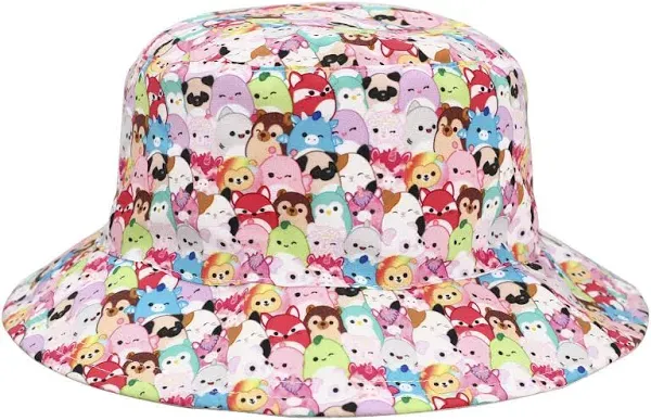 Squishmallows Reversible AOP Youth Bucket Hat