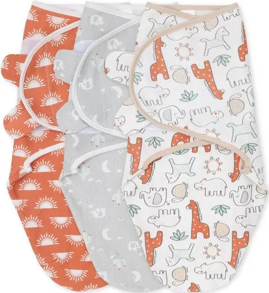 The Peanutshell Desert Safari Baby Swaddles