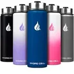 Stainless Steel Insulated Water Bottle with Straw - For Cold &amp; Hot Drinks - M...