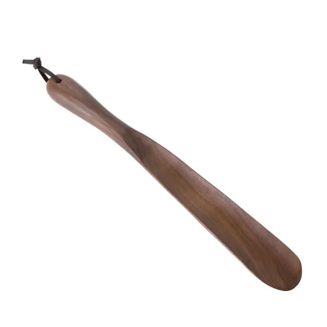 muso wood Shoe Horn Long Handle for Seniors,Wooden Shoehorn for Men, Women, Kids,Pregnancy