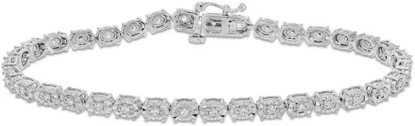 Effy Sterling Silver Diamond Tennis Bracelet