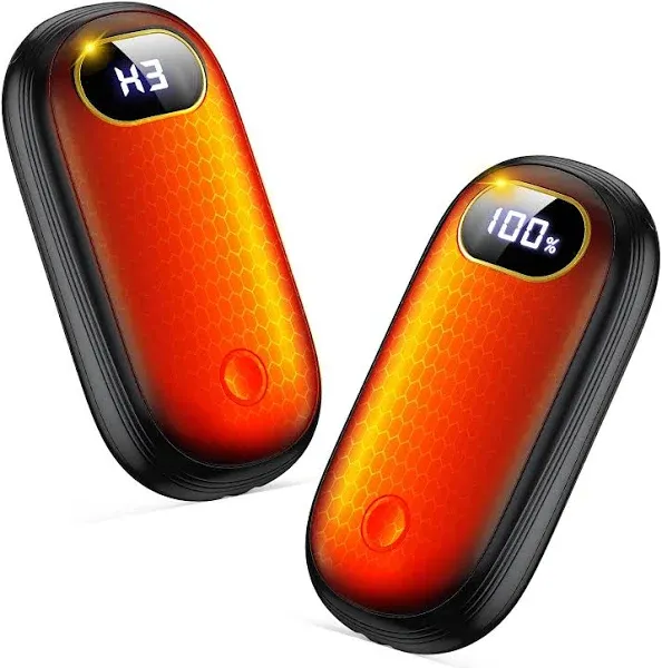 2 Pack 14000Mah Hand Warmers Rechargeable with AI Charging Case, Portable Electr