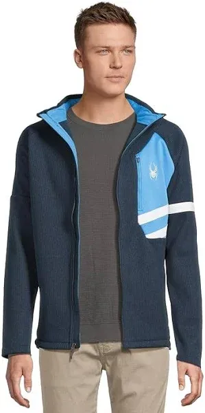 Mens Wengen Bandit Full Zip - True Navy