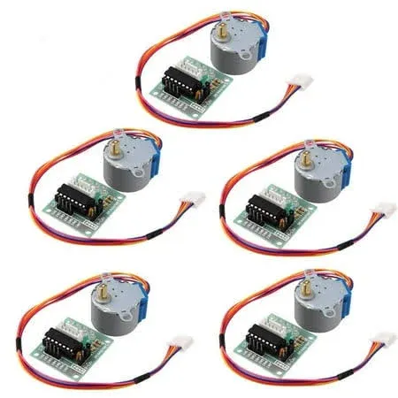 HiLetgo 5pcs ULN2003 28BYJ-48 4-Phase Stepper Motor with 5V Drive Board for Arduino PI PIC Raspberry Pi