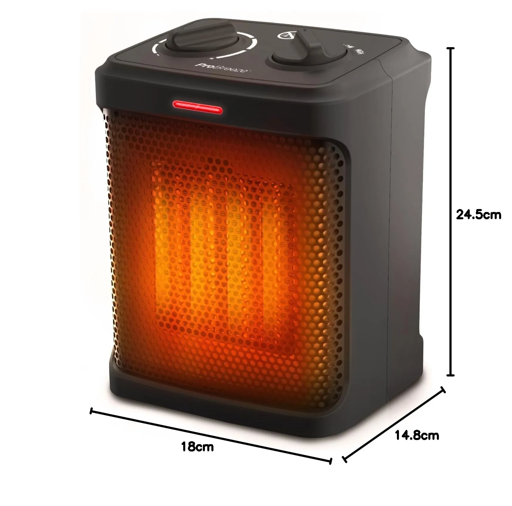 Pro Breeze 1500W Mini Ceramic Space Heater