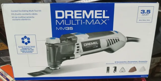 Dremel MM35-DR-RT 120V 3.5 Amp Variable Speed Corded Oscillating Multi-Tool