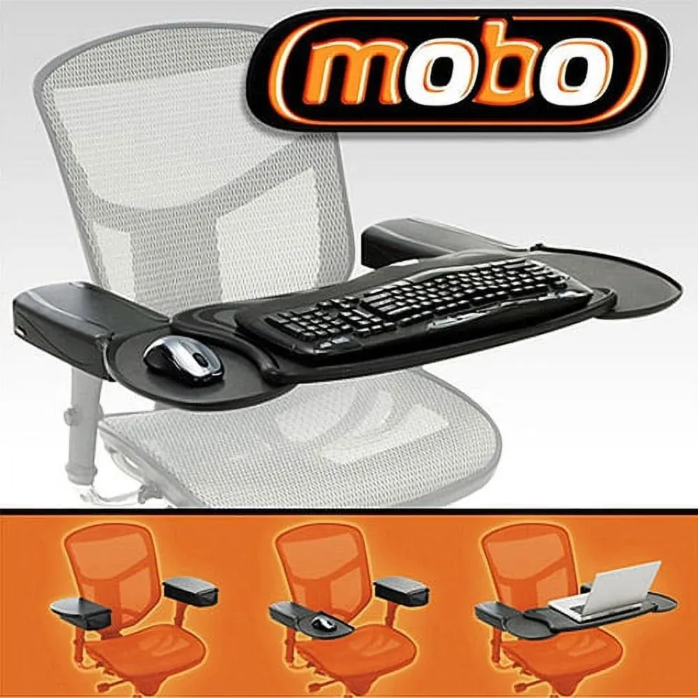 Mobo Chair Mount Ergo Keyboard and Mouse Tray System