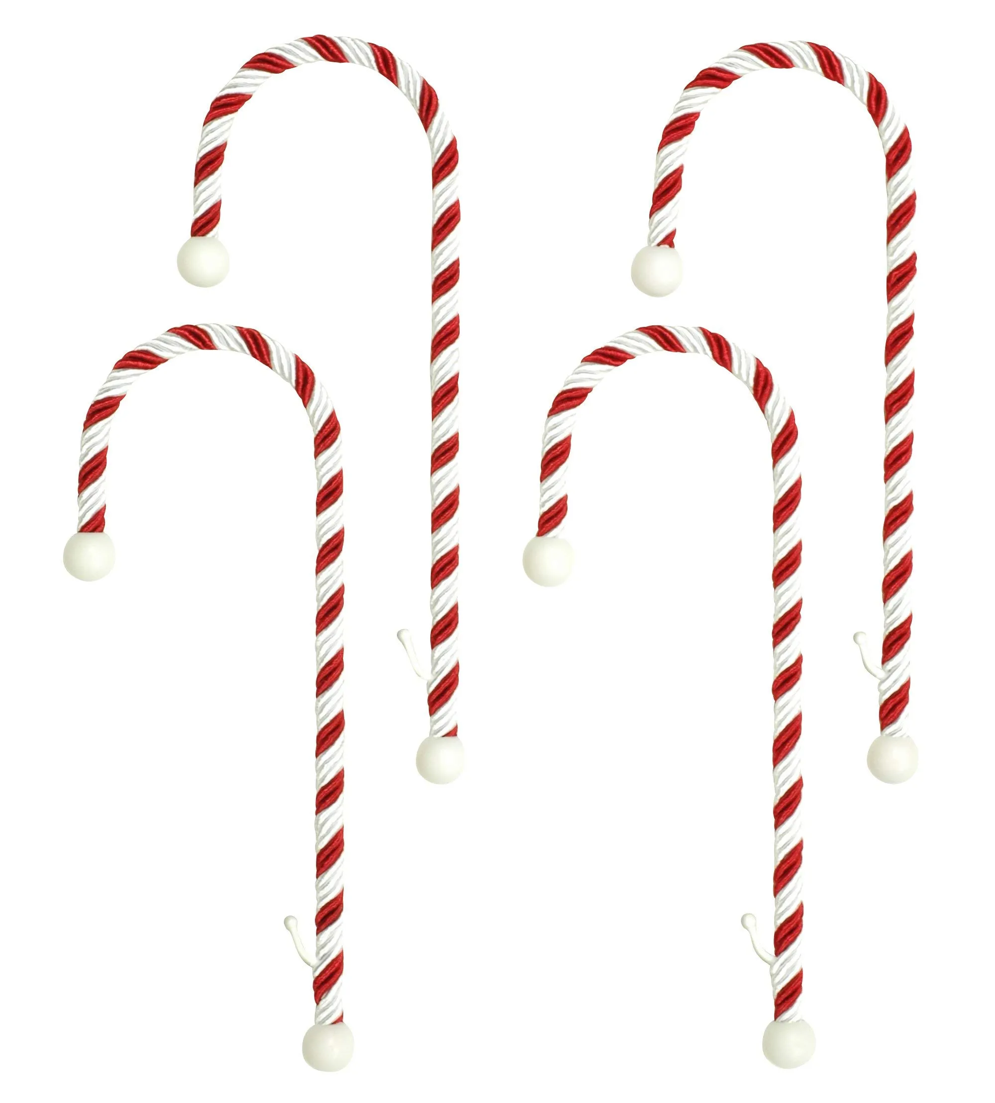 Haute Decor Candy Cane Stocking Holders