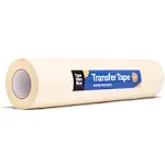 Transfer Tape for Vinyl, 30 inch x 300 feet, Paper with Layflat Adhesive. American-Made Application Tape for Craft Cutters and Sign Makers