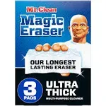 Mr. Clean Magic Eraser Ultra Thick Multi-Purpose Cleaner Pads, 3 Count