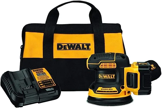 DEWALT 20V MAX Random Orbital Sander Kit (DCW210P1)