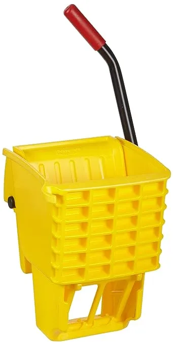 Rubbermaid Commercial Yellow Plastic Side Press WaveBrake 2.0 Wringer