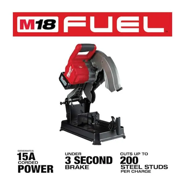 M18 FUEL 18-Volt Lithium-Ion Brushless Cordless 14 in. Abrasive Cut-Off Saw (Tool-Only)