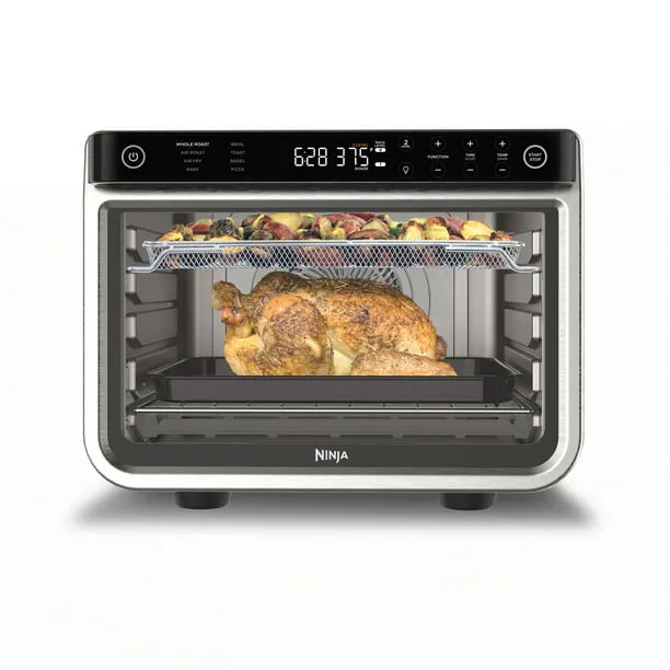 Ninja-DT200-Foodi-8-in-1-XL Pro Air Fry Oven Large Countertop Convection Oven (Renewed)