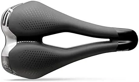 Selle Italia Selle Italia S 5 Superflow Saddle, Black/Hi-Viz