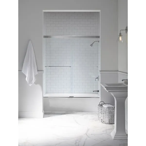 Kohler 838-0 Bellwether 60" x 30" Alcove Bath with Integral Apron and Right-Hand Drain - White