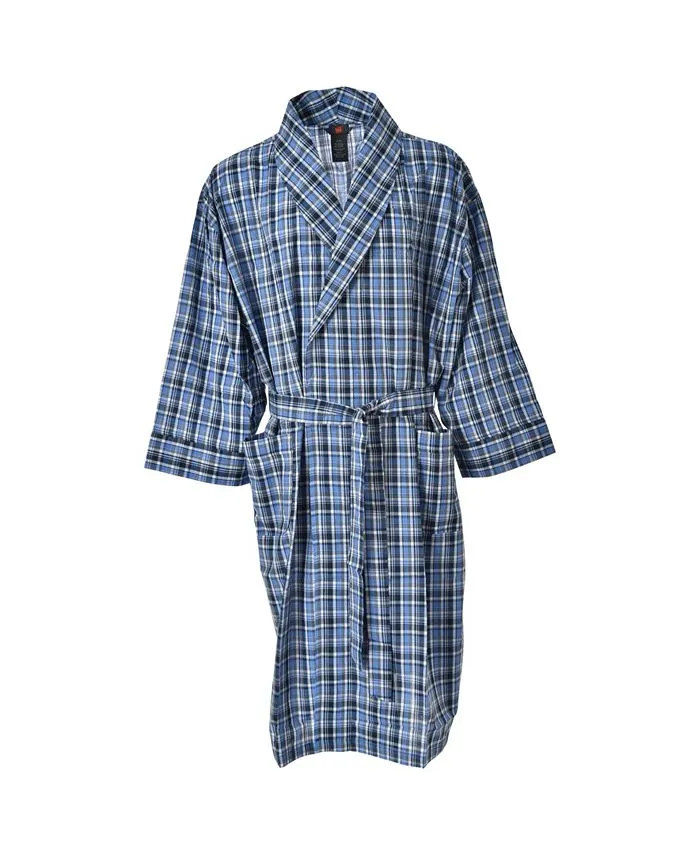 Hanes Men's Lightweight Woven Robe Tall