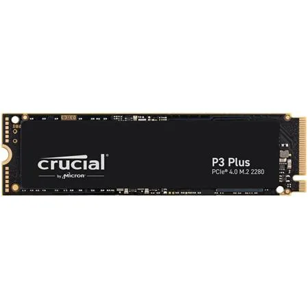 Crucial P3 Plus 4TB 3D NAND PCIe Gen4 NVMe M.2 Internal SSD, 4800MB/s Read