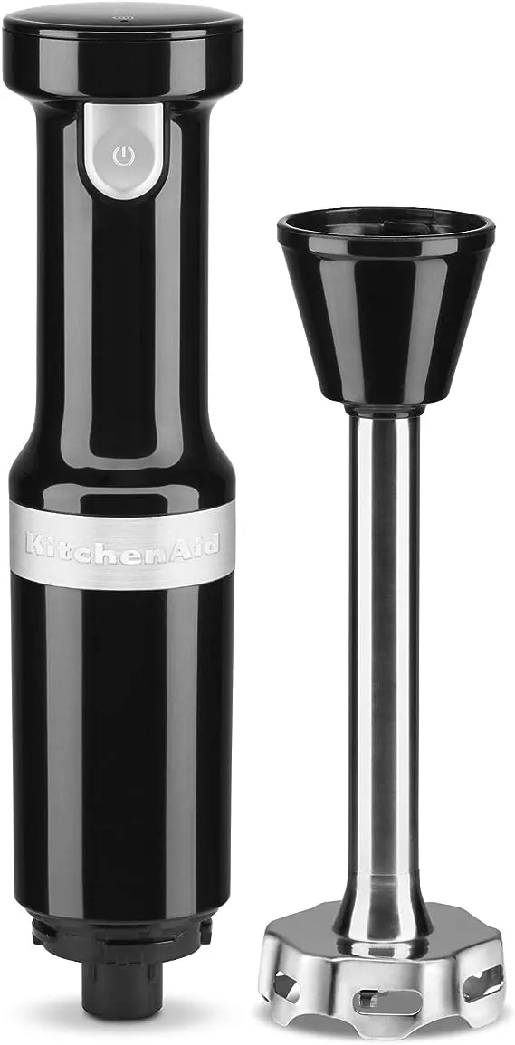 KitchenAid Cordless Variable Speed Hand Blender - KHBBV53, Onyx Black