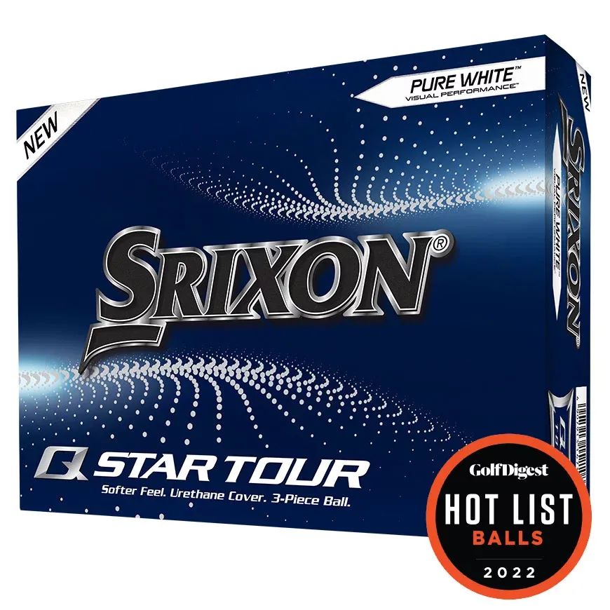 Srixon Q-Star Tour 4 Tour Yellow Golf Balls