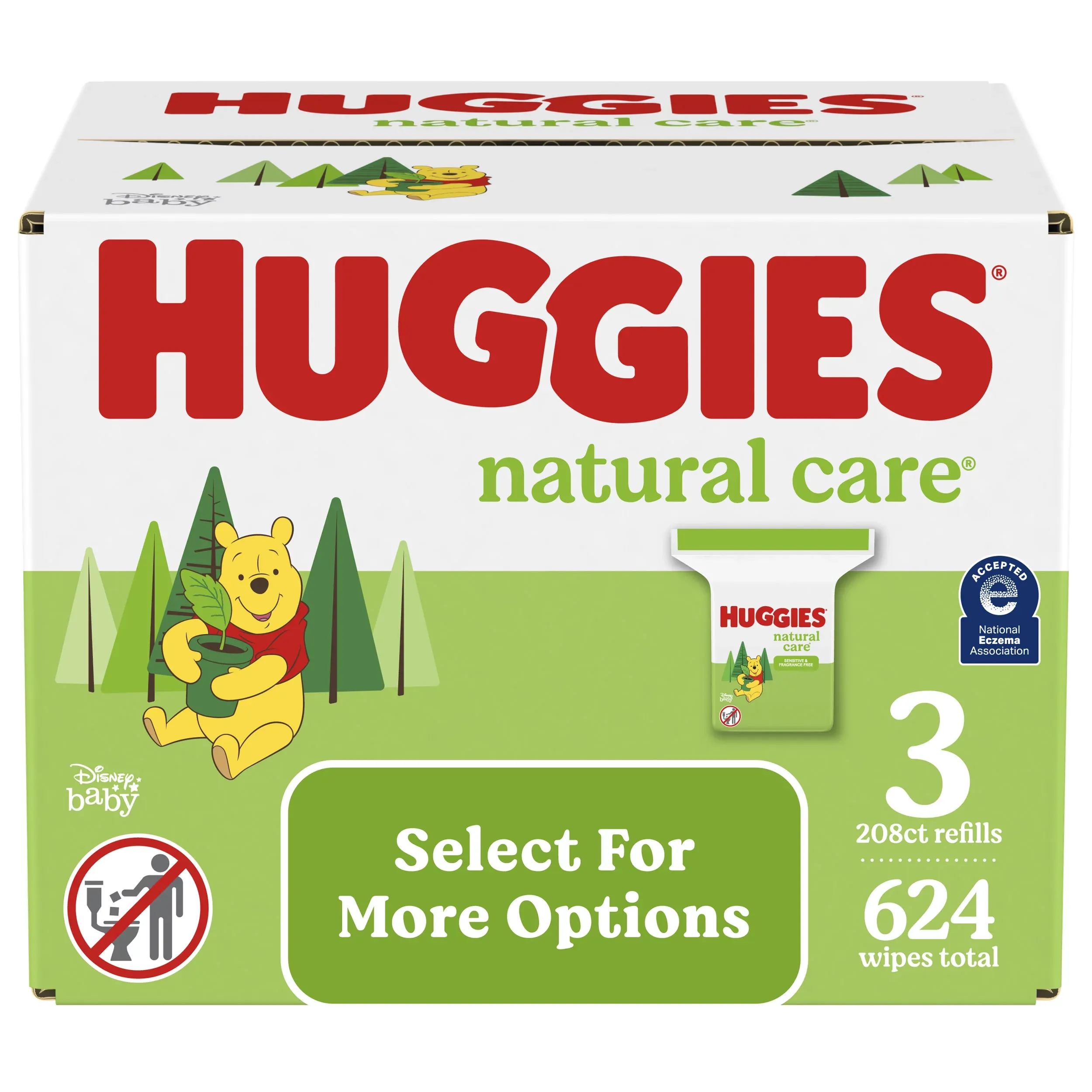 Huggies Natural Care Sensitive Baby Wipes