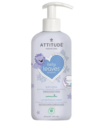 Attitude Almond Milk Nighttime Baby Body Lotion 16 fl. oz