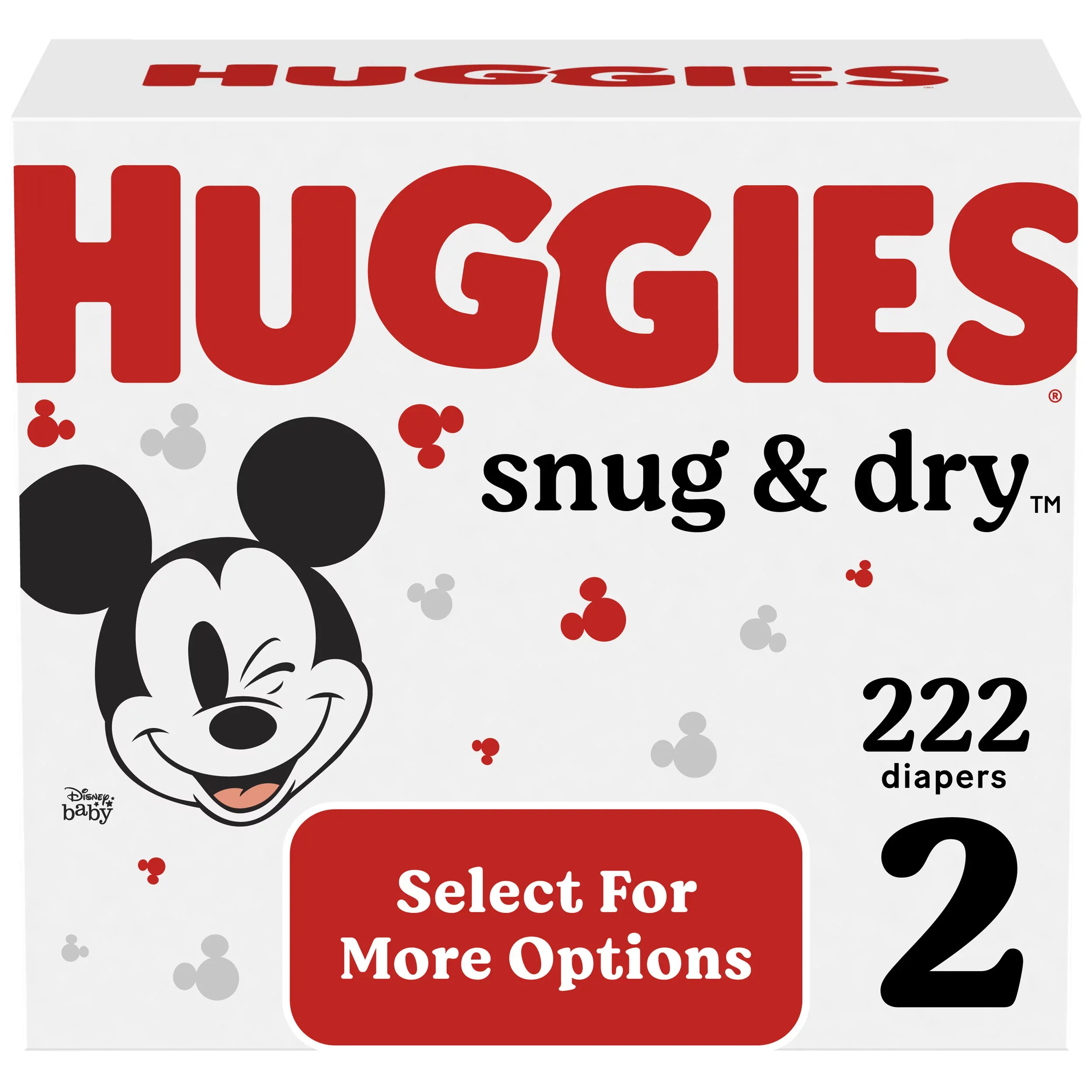 Huggies Snug & Dry Baby Diapers, Size 5 (27+ lbs), 132 Ct